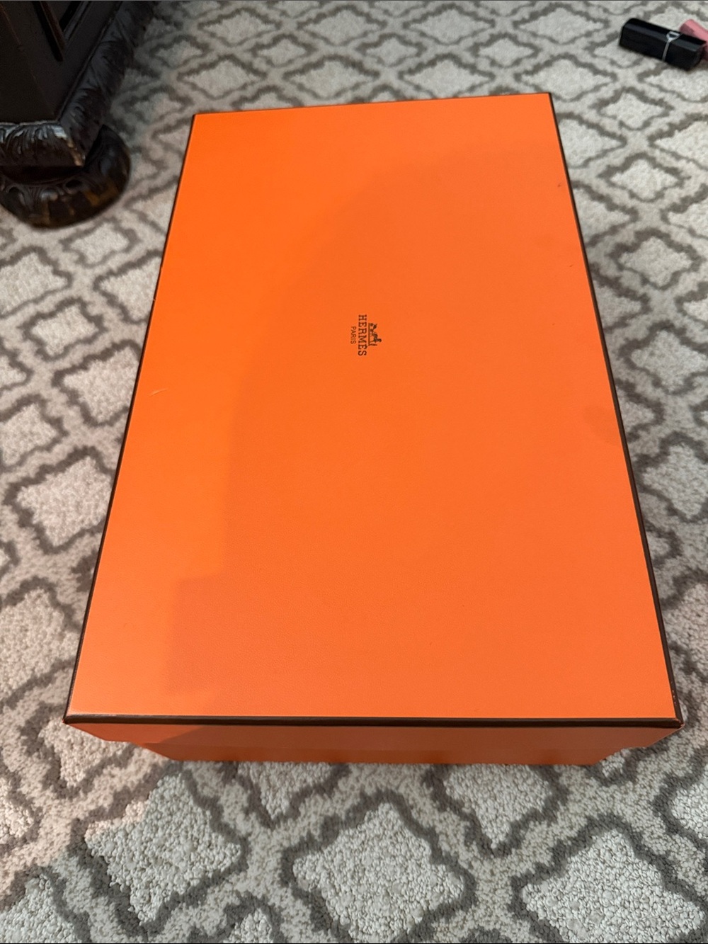 Hermes shoes box new
